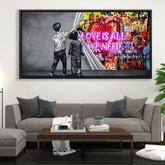 Unveiling love is all we need